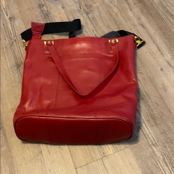 JM Collection Leather Hobo/Luggage Diaper Bag Academia Core - Picture 4 of 12